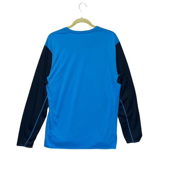 Patagonia Midweight Capilene Crewneck Baselayer Men's Sz XL Blue Black Outdoors - Picture 3 of 7